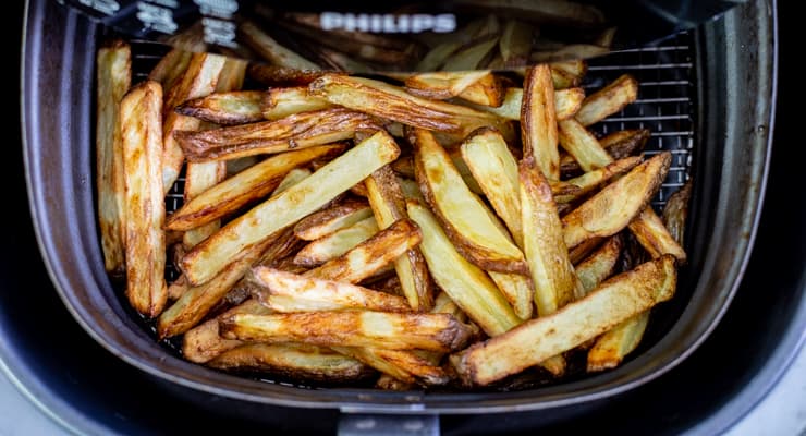 Fresh Fries, plated up
